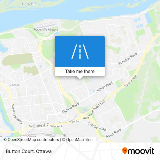 Button Court map