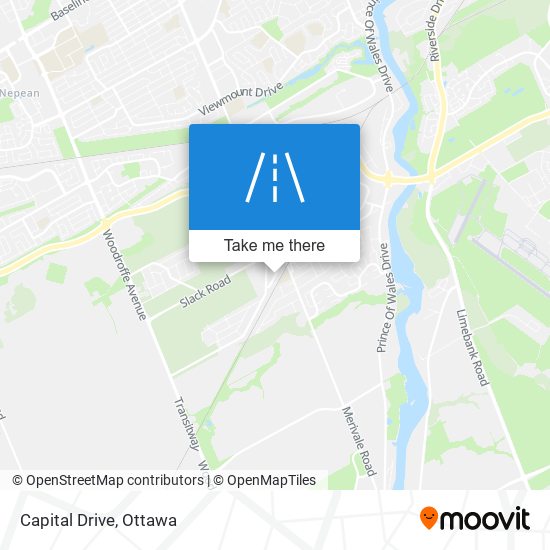 Capital Drive map