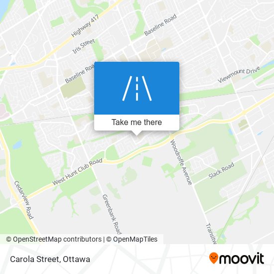 Carola Street map