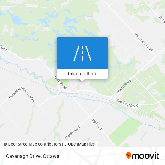 Cavanagh Drive map
