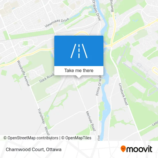 Charnwood Court map