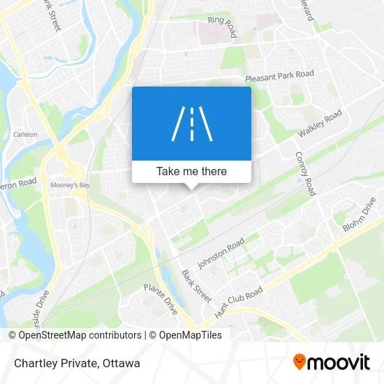 Chartley Private map