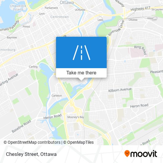 Chesley Street map