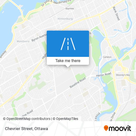 Chevrier Street map