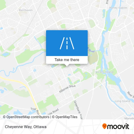 Cheyenne Way map