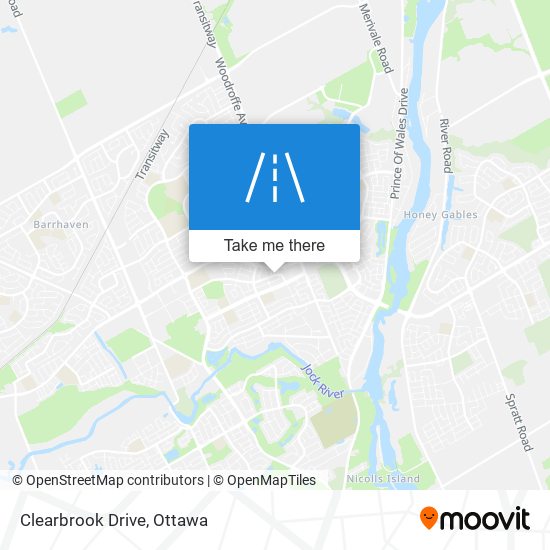 Clearbrook Drive map