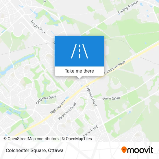 Colchester Square map