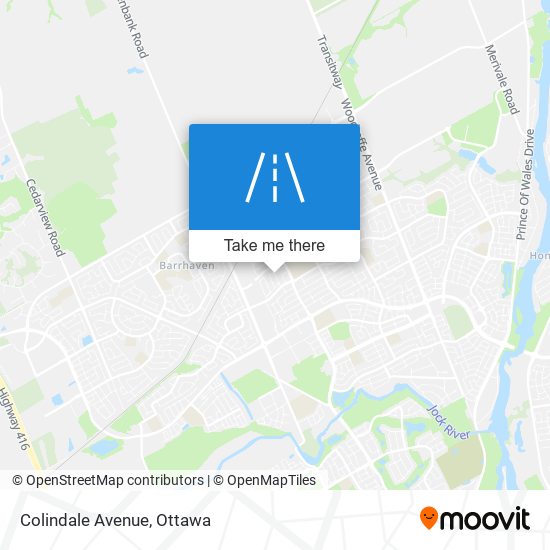 Colindale Avenue map