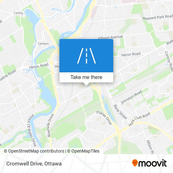 Cromwell Drive map