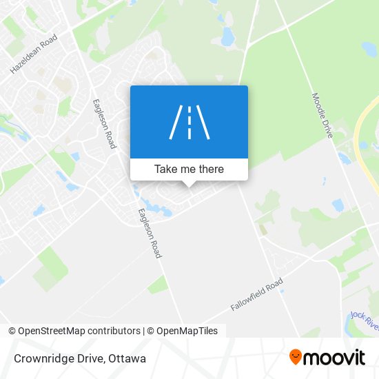 Crownridge Drive map