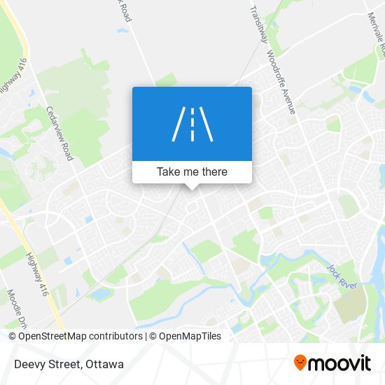 Deevy Street map