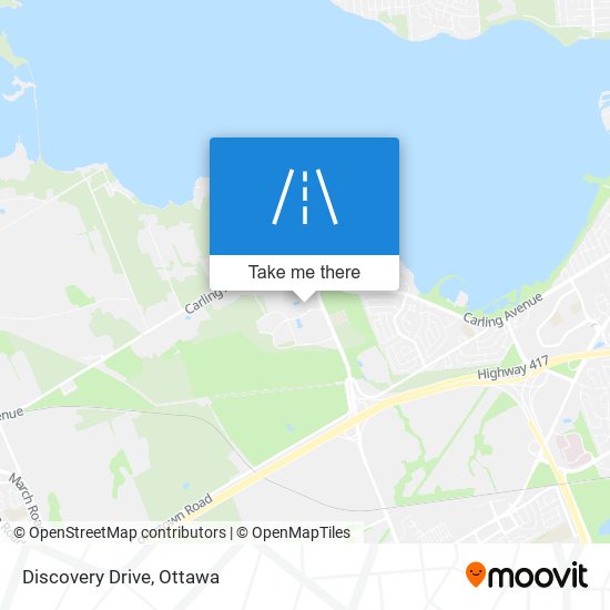 Discovery Drive map