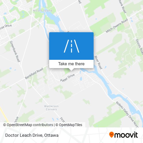 Doctor Leach Drive map