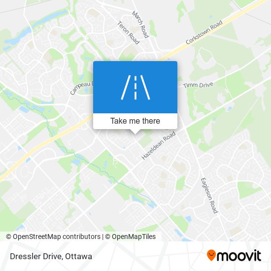 Dressler Drive map