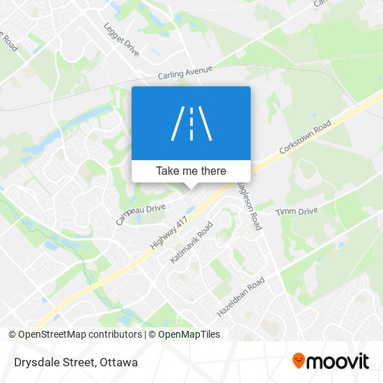 Drysdale Street map
