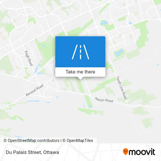 Du Palais Street map