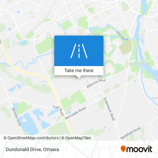 Dundonald Drive map