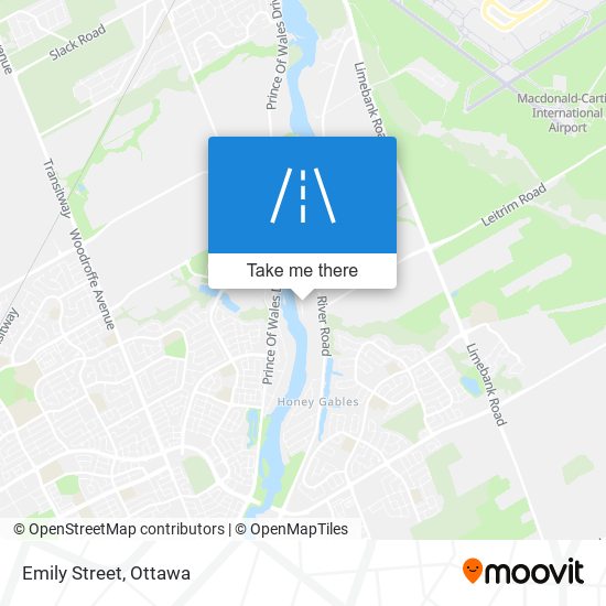 Emily Street map