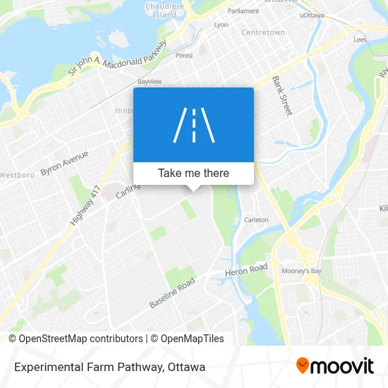 Experimental Farm Pathway map