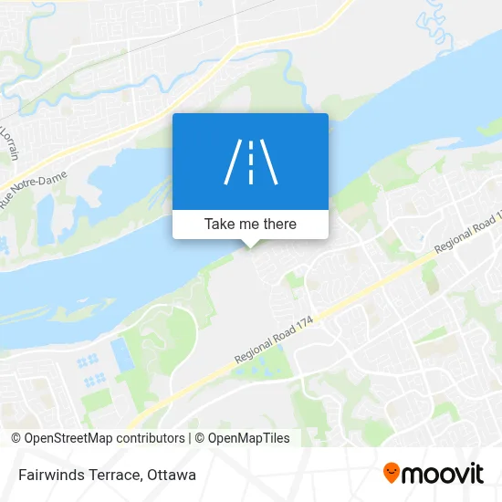 Fairwinds Terrace map