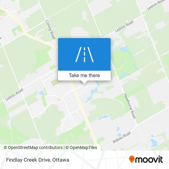 Findlay Creek Drive plan