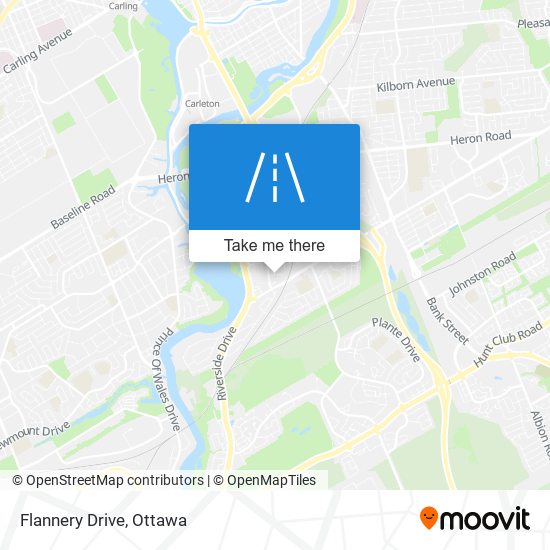Flannery Drive map