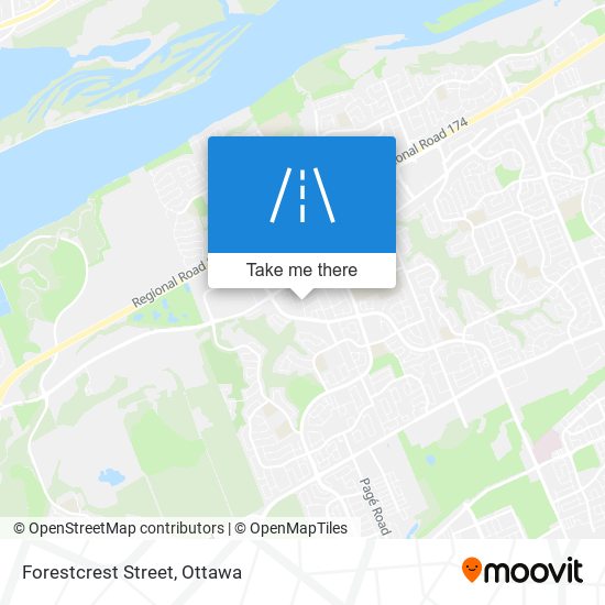 Forestcrest Street map