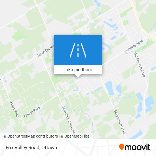 Fox Valley Road map