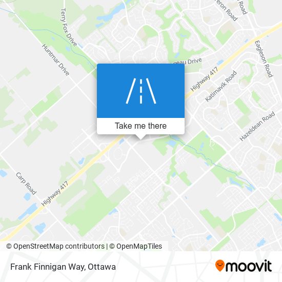 Frank Finnigan Way map