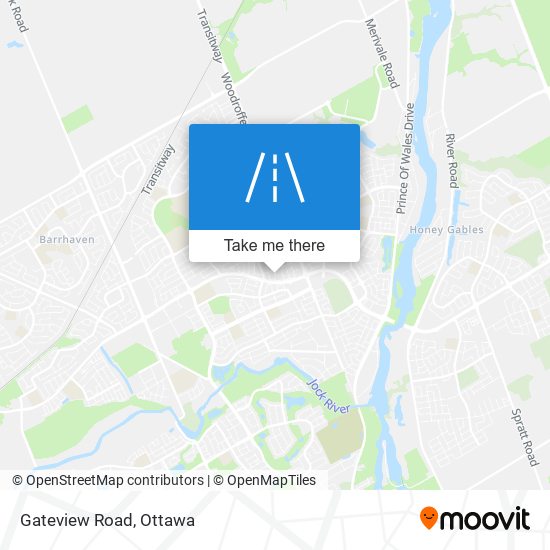 Gateview Road map