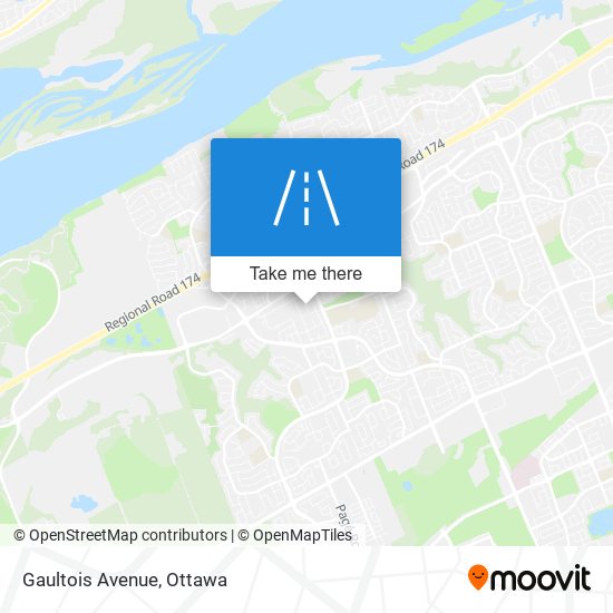 Gaultois Avenue map