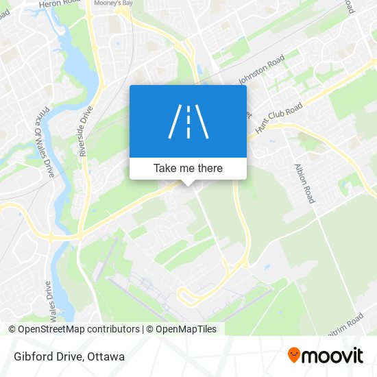 Gibford Drive map