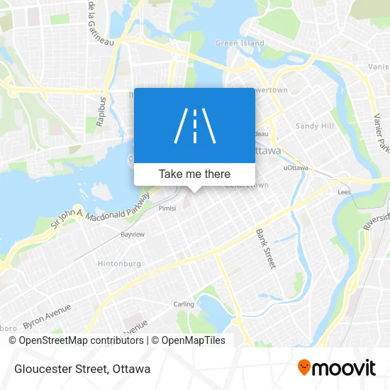 Gloucester Street map