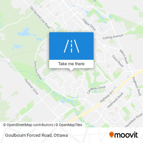 Goulbourn Forced Road map