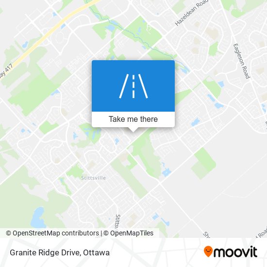 Granite Ridge Drive map