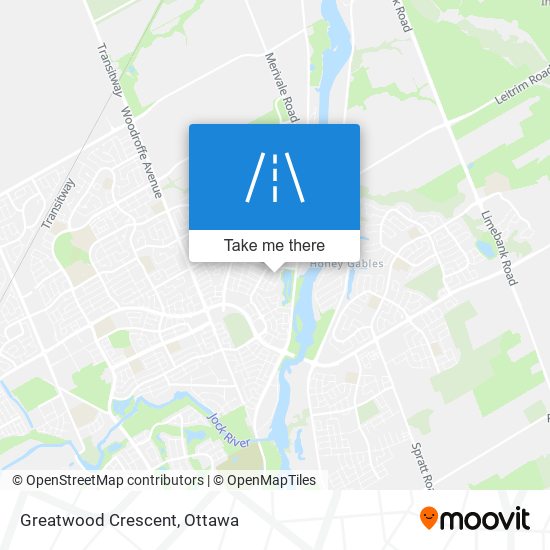 Greatwood Crescent map