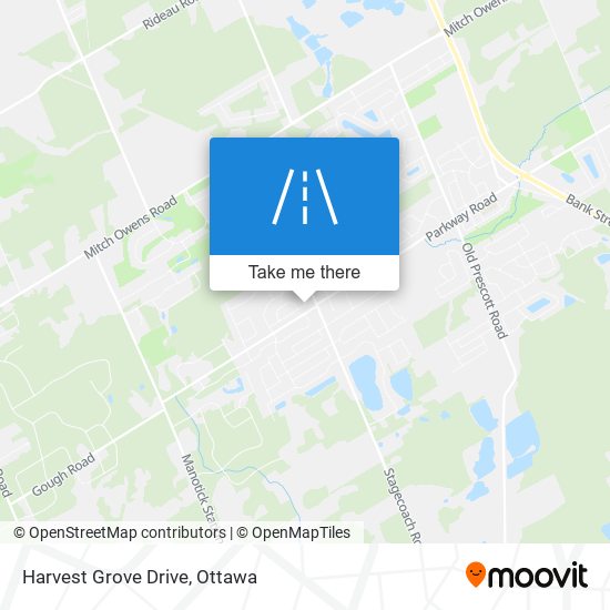 Harvest Grove Drive map