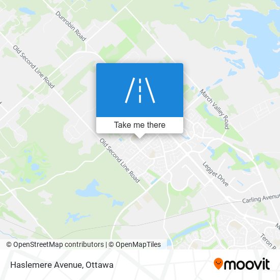 Haslemere Avenue map