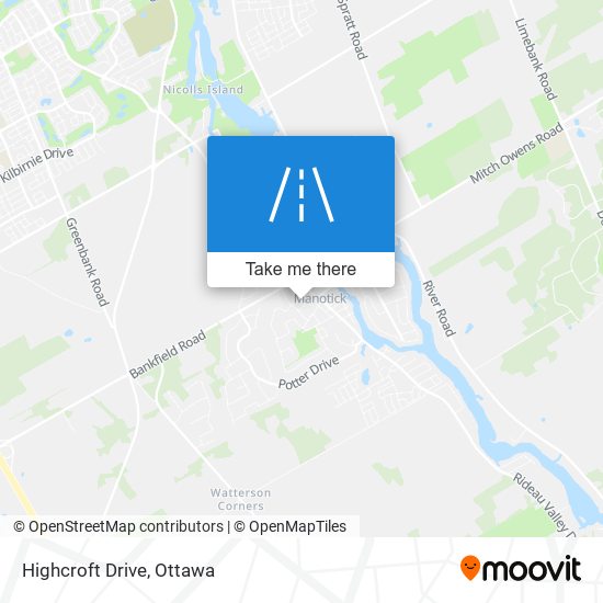 Highcroft Drive map