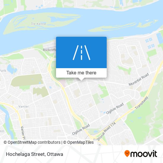 Hochelaga Street map