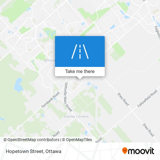 Hopetown Street map