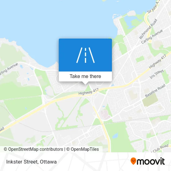 Inkster Street map