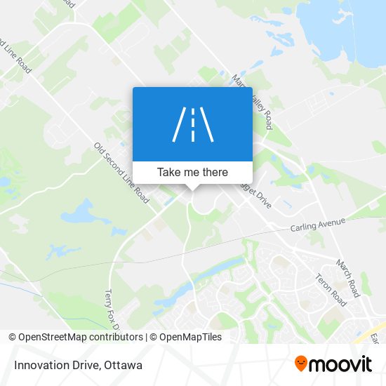 Innovation Drive map