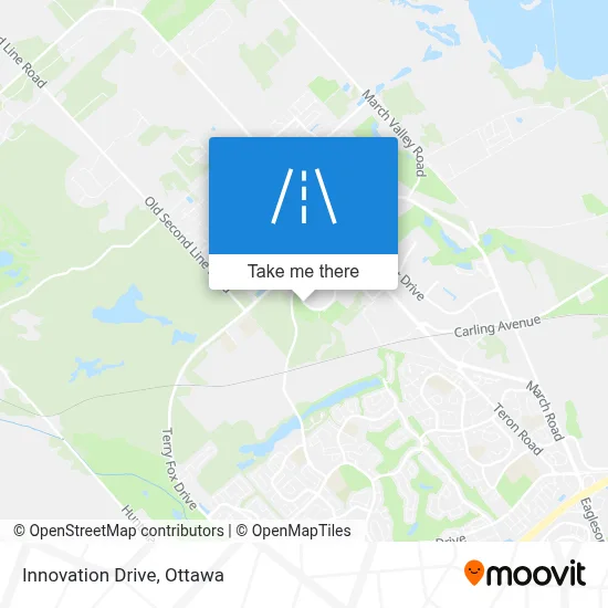 Innovation Drive map
