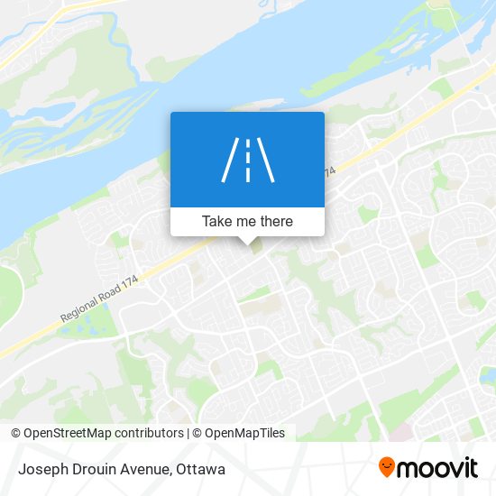 Joseph Drouin Avenue map