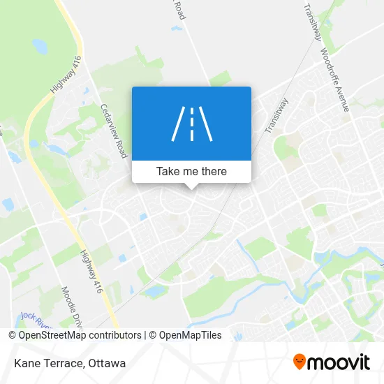 Kane Terrace map