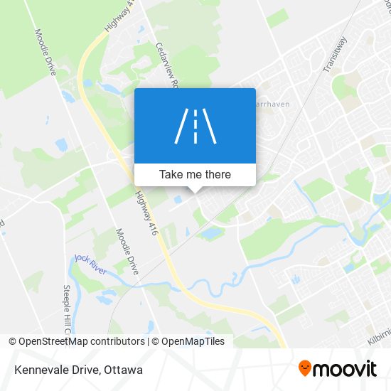 Kennevale Drive map