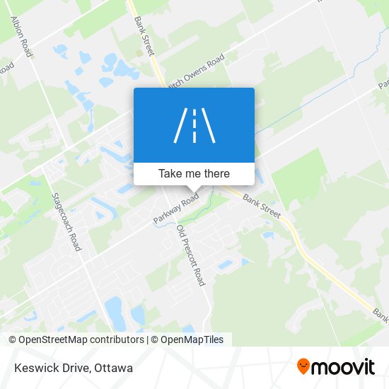 Keswick Drive map