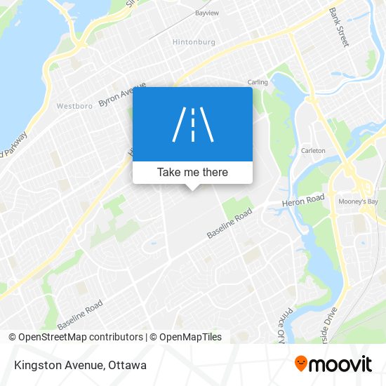 Kingston Avenue map