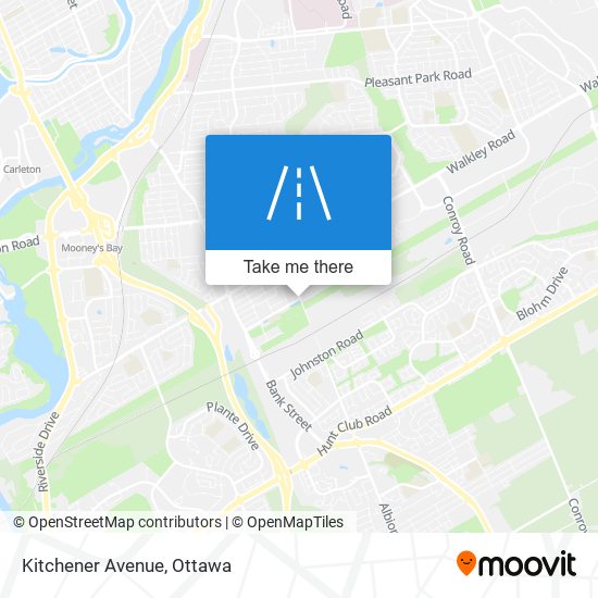 Kitchener Avenue map